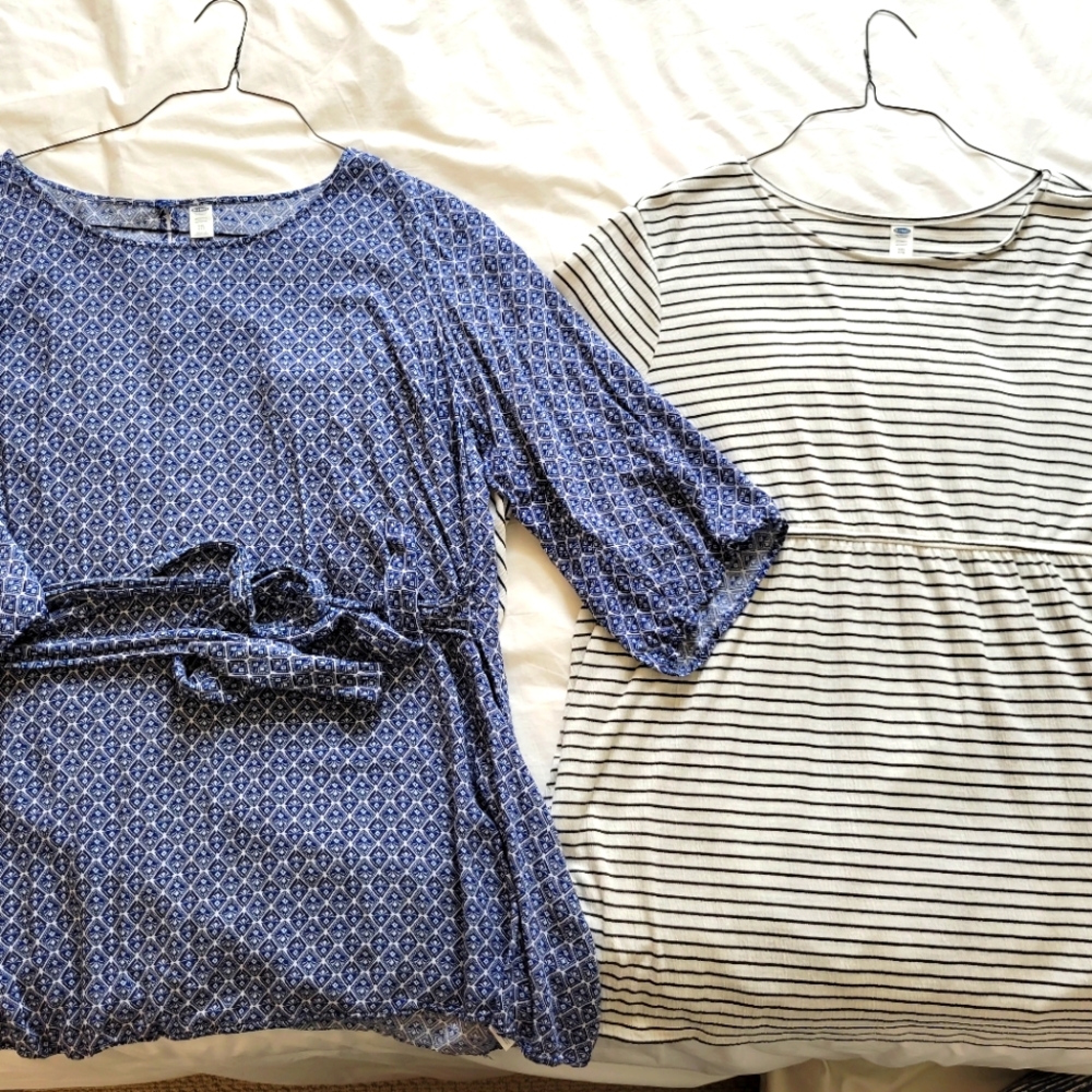 Set Of 2 Maternity Old Navy Blouses